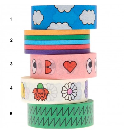 Masking tape Eye Candy - Rico Design