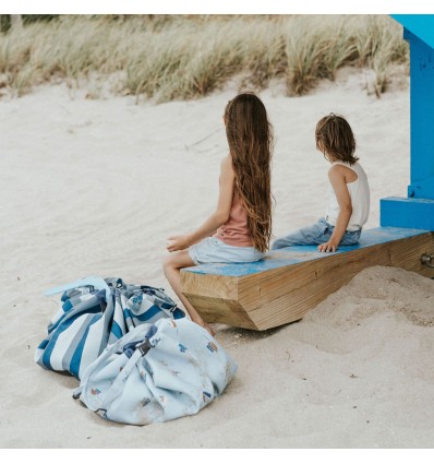 Grand sac de rangement extérieur RAYE VERT - Play & Go