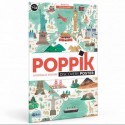 Poster & stickers Tour du Monde - Poppik