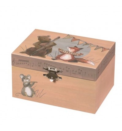 Boîte à bijoux musicale musiciens - Egmont Toys