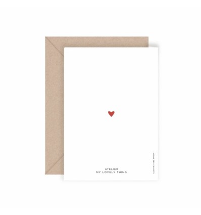 Carte double "Merci d'amour" - My Lovely Thing