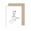 Carte double "Merci d'amour" - My Lovely Thing