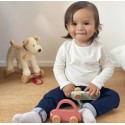 Voiture en bois rose - Egmont Toys