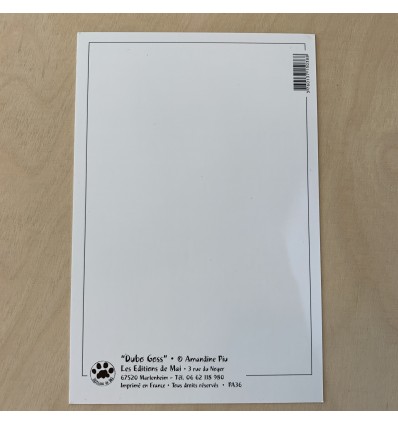 Carte "Dubo Goss" - Amandine Piu