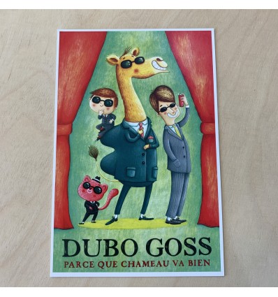 Carte "Dubo Goss" - Amandine Piu