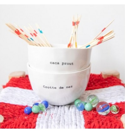 Bol en céramique "Crotte de nez"