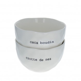 Bol en céramique "Caca boudin" 2