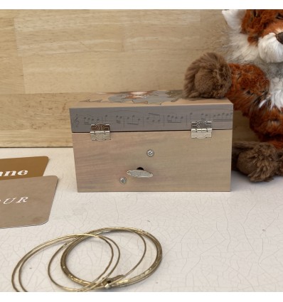 Boîte à bijoux musicale musiciens - Egmont Toys