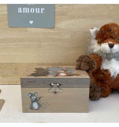 Boîte à bijoux musicale musiciens - Egmont Toys