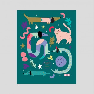 Sticker réfléchissant Animaux - Rainette