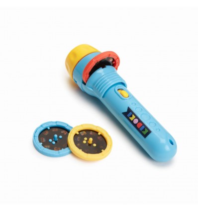 Lampe torche à projection et ses 3 contes - Kikkerland
