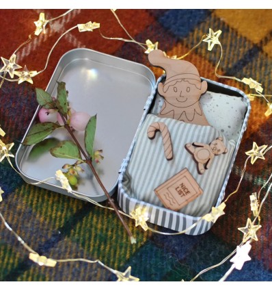 Petit elfe personnalisé à chouchouter - Cotton twist