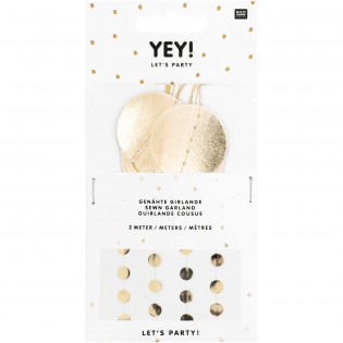 Guirlande ronds dorés - Rico Design 2