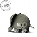 Eugy puzzle Eléphant 3D en carton