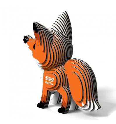Eugy puzzle Renard 3D en carton