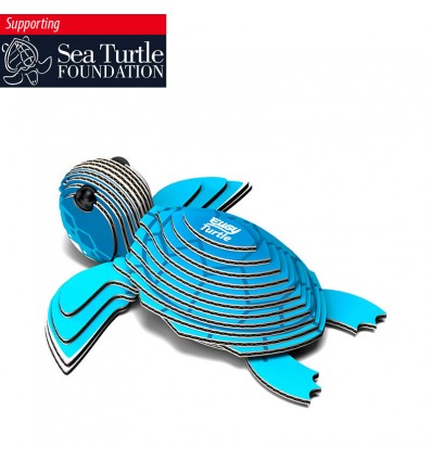 Eugy puzzle Tortue 3D en carton