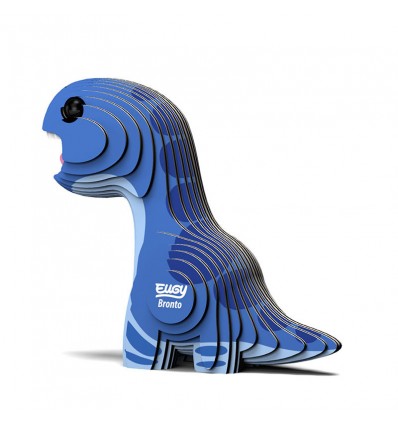 Eugy puzzle Brontosaure 3D en carton