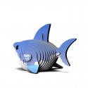 Eugy puzzle Requin 3D en carton