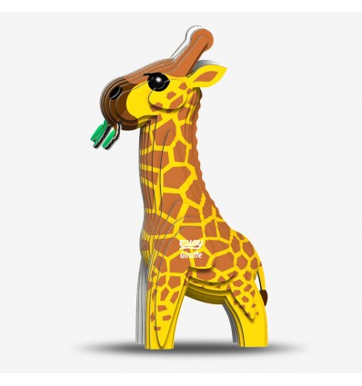 Eugy puzzle Girafe 3D en carton