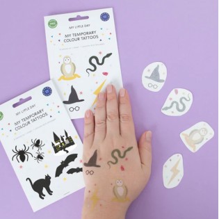 Tatouages temporaires Sorciers - My Little Day