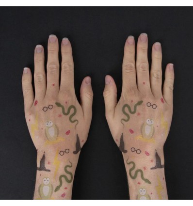 Tatouages temporaires Sorciers - My Little Day