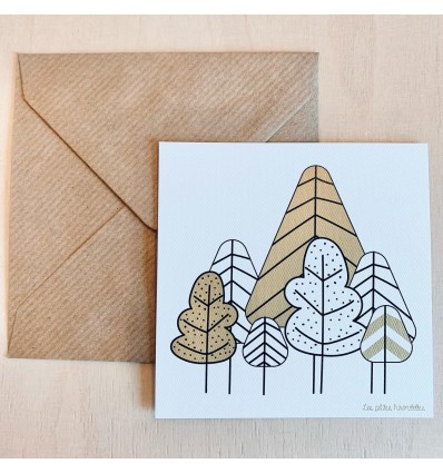 Carte Forêt - Les Petites Hirondelles