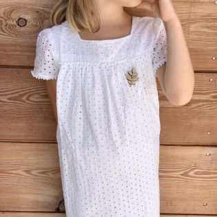 Pin's fleur dorée - Les Petites Hirondelles 2