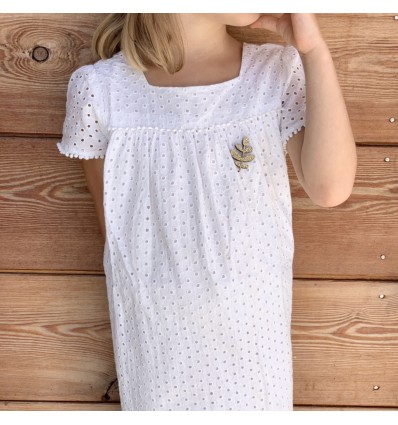 Pin's fleur dorée - Les Petites Hirondelles