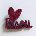 Pin's bisou rouge - Les Petites Hirondelles