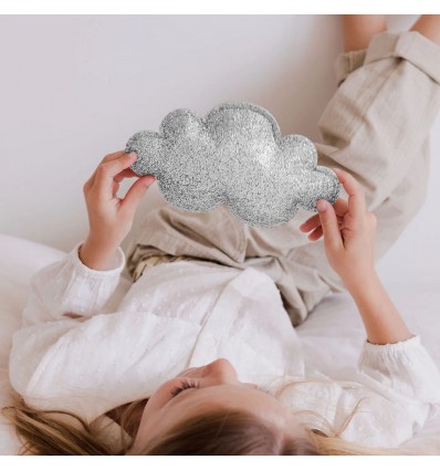 Nuage pailleté argent - Luciole et Petit Pois