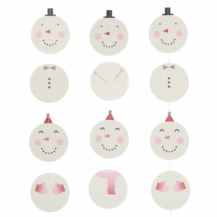 Guirlande cousue bonhomme de neige - Rico Design