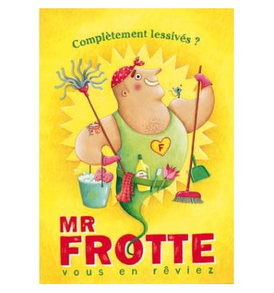 Carte "Monsieur Frotte" - Amandine Piu