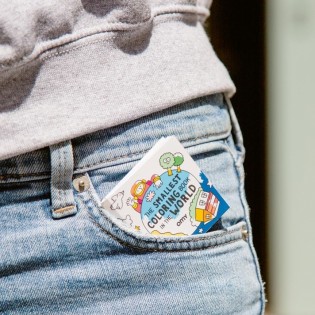 Mini carnet de coloriage - OMY