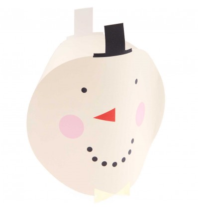 Couvre-vase en papier Bonhomme de neige - Rico Design