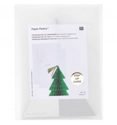 Carte Pop-up Sapin - Rico Design