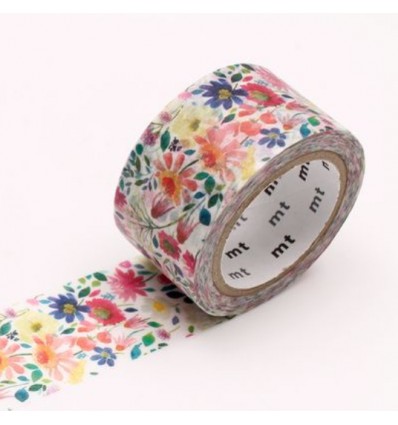 Masking tape Bluebellgray Zinnia