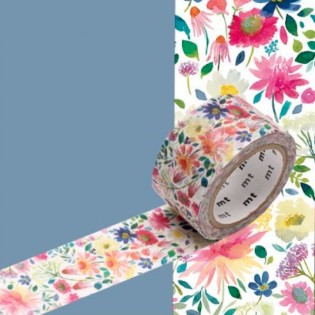 Masking tape Bluebellgray Zinnia 2