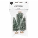 Set de 3 mini sapins  - Rico Design