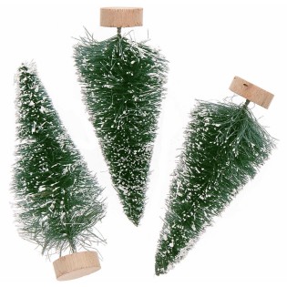 Set de 3 mini sapins  - Rico Design