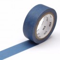 Masking tape uni Smoky Blue