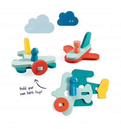 Puzzle de bain Dans les Airs - Quutopia