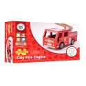 Camion de pompier en bois - Bigjigs
