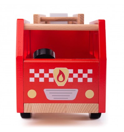 Camion de pompier en bois - Bigjigs