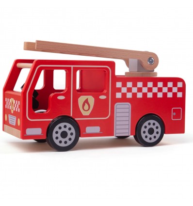 Camion de pompier en bois - Bigjigs