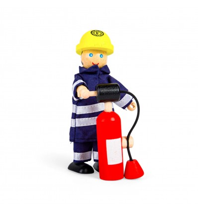 Set de 4 pompiers - Bigjigs