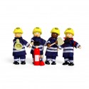 Set de 4 pompiers - Bigjigs