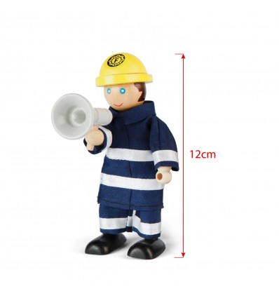Set de 4 pompiers - Bigjigs
