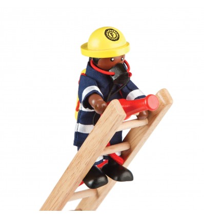 Set de 4 pompiers - Bigjigs