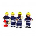 Set de 4 pompiers - Bigjigs
