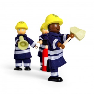 Set de 4 pompiers - Bigjigs 2